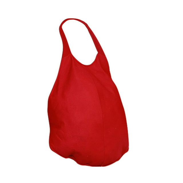 Qarigey Unisex Santa Claus Belly Stuffer DIY Christmas Stage Performance Cosplay Dress Up Prop Navidad Festival Atmósferas Adulto Disfraces de disfraces Rojo Qarigey AP012675-02