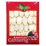 Hand Selected A Grade American Ginseng Slice Large Size (4 Oz. Box)