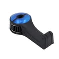 thumbnail image 1 of 2-in-1 Hidden Rotatable Car Headrest Hook & Rear Phone Holder - ABS Material, 360° Rotation, Automatic Fastening Clip with Silicone Pads, 10kg Load Capacity, Fits 10-16mm Headrest Rods & ≤9cm, 1 of 6