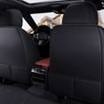 thumbnail image 3 of Aotiyer Universal Black, Faux Leather, Breathable, Full Surround Seat Covers, 5 Pieces, 3 of 6