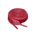 thumbnail image 1 of INSPIRE CHIC Women's Wide Ribbon Shoe Laces Flat Velvet Shoelaces Strings Red 200cm/79", 1 of 6