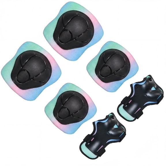Kids/Youth Knee Pad Elbow Pads Guards Protective Gear Set for Roller Skates Cycling BMX Bike Skateboard Inline Skatings Scooter Riding Sports