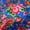 Blue flowers, variant on Exquisite Big Floral Print Cotton Fabric Ideal for Sewing Clothing and Crafts