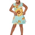 thumbnail image 4 of Robe Fille Enfants Robes d'Été pour Filles Robe d'Anniversaire Robe Arc-en-Ciel Tenues Bébé Fille 7-8 Ans, 4 of 7