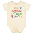 thumbnail image 3 of Inktastic Meemaw and Peepaw Love Me Boys or Girls Baby Bodysuit, 3 of 5