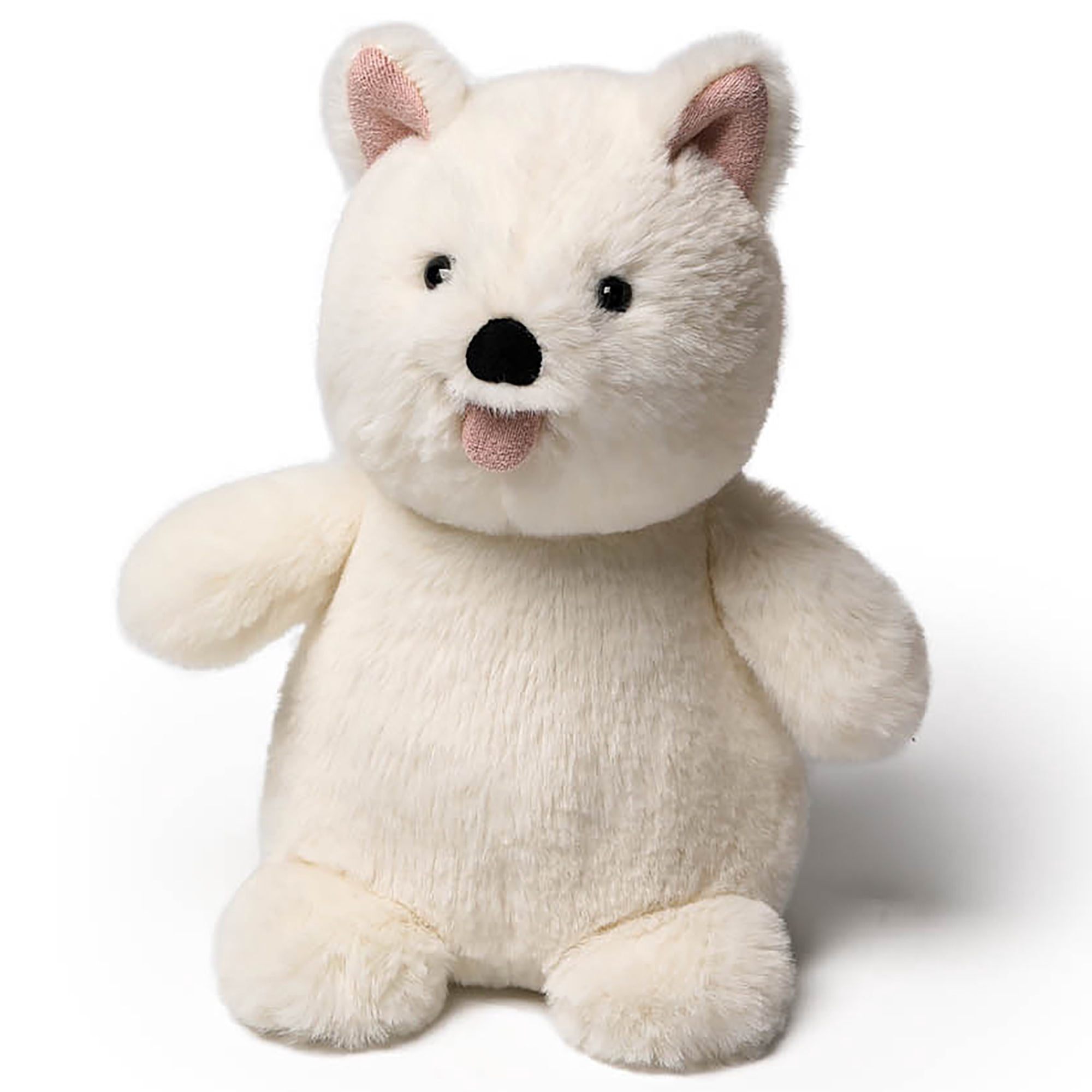 McHugs: Kindergarten Series - Snow White Westie Dog - 7” Stuffed Animal Plush, Soft Weighted Cuddle Toy, Cozy Comfort Companion, Baby-Toddler-Kids