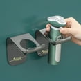 thumbnail image 4 of Waterproof Wall-Mounted Razor Holder,Electric Shaver Wall Mount with Charging Station, Self-Adhesive Shaver Stand，Keeps Bathroom Tidy & Organized,Green, 4 of 8