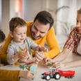 thumbnail image 2 of BESTSKY 4 Pcs Alloy Farm Tractor Toy Set Engineering Car Model Farm Vehicles Toy Tractors Car Toy For Boys Girls 3-6 Year Old, 2 of 4