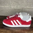 thumbnail image 4 of Ad-id-as Originals Gazelle Scarlet Red White Mens Casual Sneakers S76228 Sz 9.5, 4 of 6