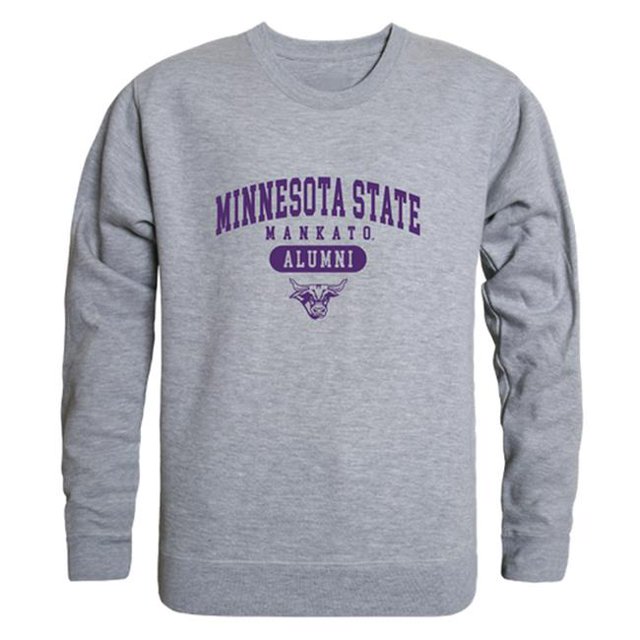 W Republic 560-132-HGY-03 Men Minnesota State Mavericks Alumni Fleece, Heather Grey - Large