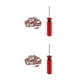 thumbnail image 4 of Scienceny 1 Set Copper Car Valve Tool Core Plated Scooter Universal Sealed Valves Installer Remover Pressureproof Wrench 2piezas, 4 of 6