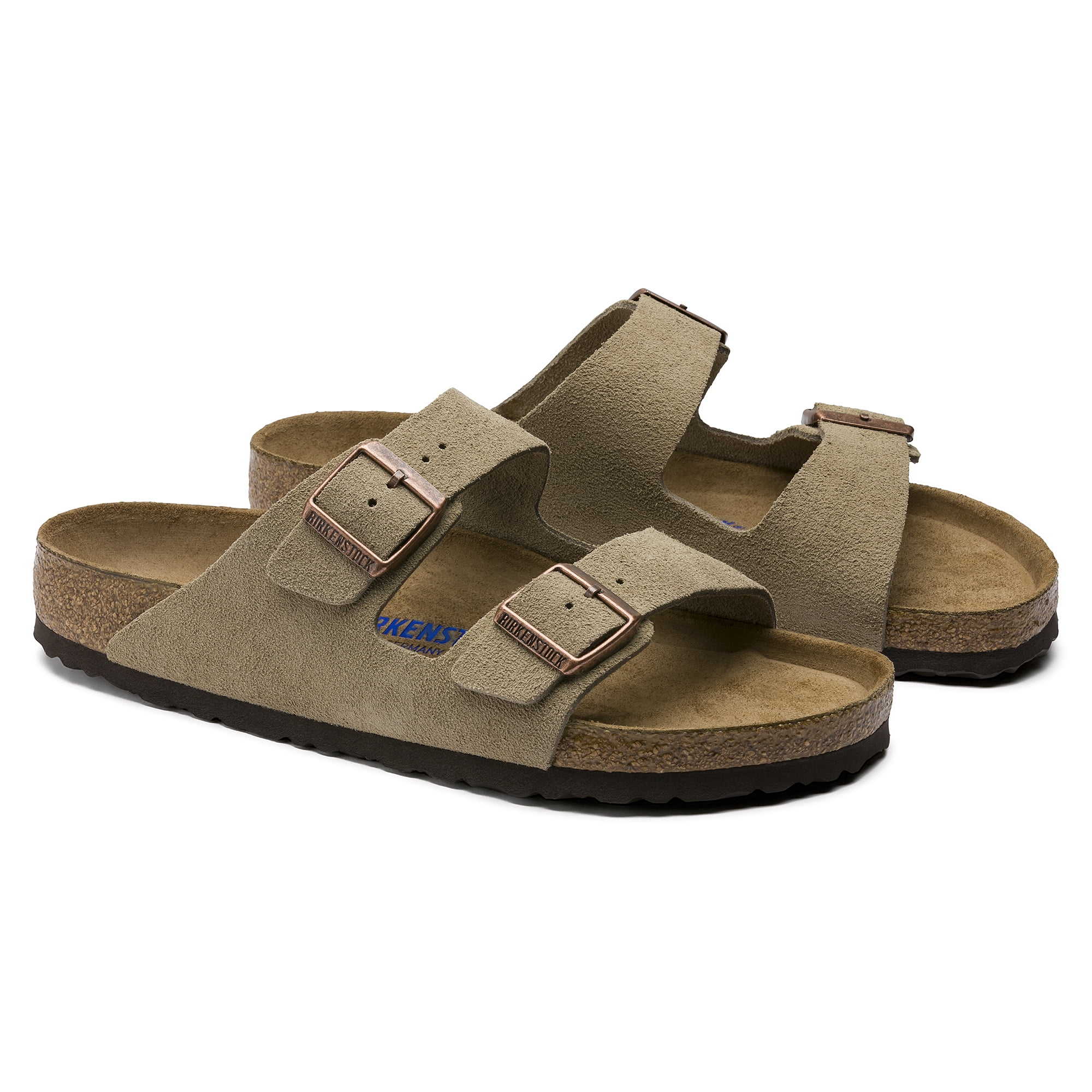 Unisex Birkenstock Arizona Soft Footbed Narrow Fit Taupe (0951303) - 43
