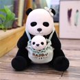 thumbnail image 1 of Bonitos juguetes de peluche de animales de la selva, Panda chino, erizo, oso Polar, Tangolin, canguro, madre, muñeca bebé, alisado suave zhangyuxiang unisex, 1 of 2