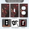 thumbnail image 3 of Light Switch Cover Switch Plate Outlet Cover Plug Cover for Electrical Duplex Outlets Elegant Heart-shaped Gift Box, 3 of 6