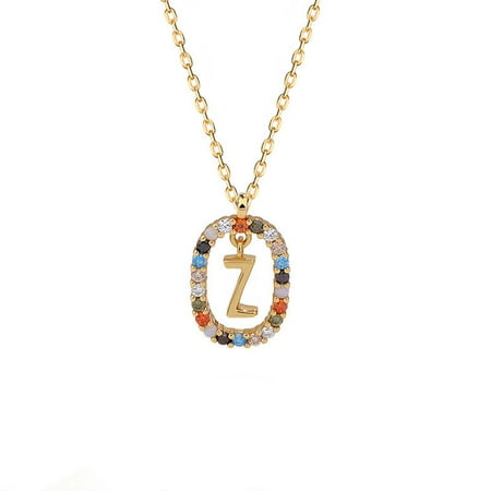 

Design PdPaola25 Letter Necklace Fashion Light Luxury Pendant
