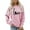 Z14-Pink, variant on YAYUBA Women's Sweatshirt Valentine's Day Rose Print Pullover Sweaters Crew Neck Long Sleeve Lightweight Pullover Tops Shirts
