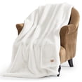 thumbnail image 1 of UGG Euphoria Faux Fur Throw Blanket, Warm Fluffy Throw for Couch or Bed, Luxury Bedroom Decor, Fluffy Blankets, Machine Washable, 50-inch x 70-inch,, 1 of 8
