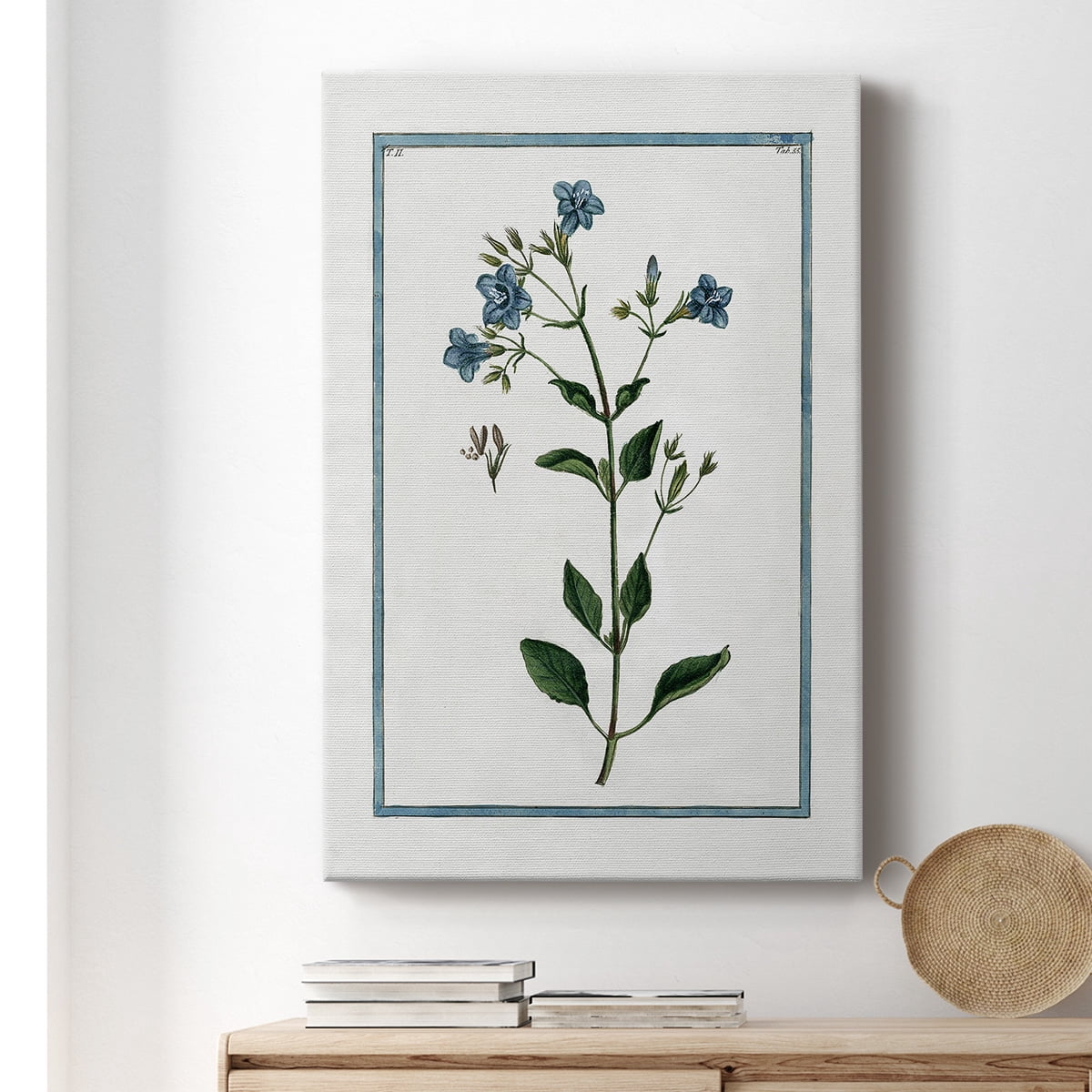 Shabby Chic Botanical II Premium Gallery Wrapped Canvas - Ready to Hang