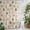 White, Sage, Tangerine, Flax, variant on Orange Green White Pumpkin Shower Curtain - Water Repellent Fabric Shower Curtains Washable, Fall Thanksgiving Leaves Rustic Decorative Polyester Cloth Bathroom Curtains Modern Bath Decor 72"x84"