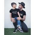 thumbnail image 5 of Gun & Son of a Gun Dad and Me Matching Set Father Son T-Shirts Matching Outfit Dad Gray XX-Large / Son Gray 3T, 5 of 6