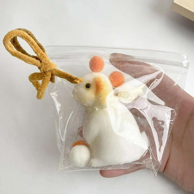 X-580 D Portable Rabbits Squeeze Toy For On The Go Relaxation #D53O1