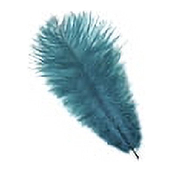 Zucker Feather Products Ostrich Feather Drabs - 4-8" - Teal