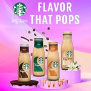 Starbucks Frappuccino Lite Creamy Vanilla Gelato Iced Coffee Bottle - 9.5 fl oz