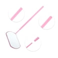 thumbnail image 3 of Espejo de pestañas de patrón cuadrado de 1 pieza de Unique Bargains, acero inoxidable rosa profundo, 3 of 5