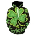 thumbnail image 1 of DPTALR Chandails en Molleton à Capuche pour Hommes, Impression Numérique 3D, Manches Longues, Poche, Décontracté pour la Saint-Patrick, 1 of 3
