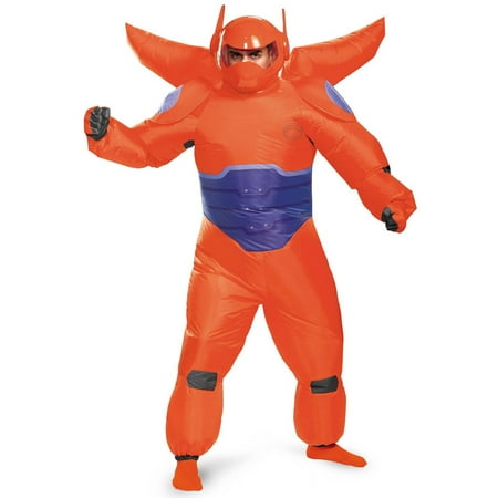 Big Hero 6 Red Baymax Inflatable Adult Halloween Costume, 1 Size