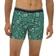 thumbnail image 6 of Sigee Green Christmas for Men's Boxer Briefs,Moisture Wicking and Breathable Medium, 6 of 9