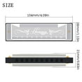 thumbnail image 4 of IRIN Harmonica 20 Touches en C à 10 Trous Instrument de Musique Cadeau (avec Boîte de Rangement) Convient aux Débutants, 4 of 8