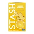 thumbnail image 2 of (6 pack) Stash Lemon Ginger Caffeine-Free Herbal Tea 20 Tea Bags, 2 of 6