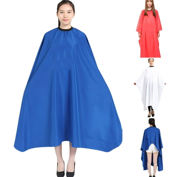 XIRQI Waterproof Professional Haircut Cape with Comb Sponge,Adjustable Snap Closure Stain Resistant Salon Barbers Cape Hair Cutting Accessories