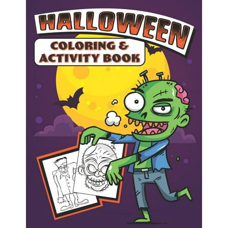 Halloween Coloring & Activity Book (Paperback)