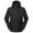 Black, variant on Men's Casual Lined Outdoor Jacket For Everyday Wear And Adventure Travel Hooded Zip Front Comfortable Lightweight Windproof