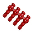 thumbnail image 2 of ZLight 4 Pieces Table Soccer Player Man Soccer Player Games Players Foosball Red, 2 of 6