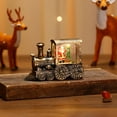 thumbnail image 4 of sdhkgrrt under $5 Christmas Train Ornament, Christmas Train Ornament,Water Filled Night Light,Santa Claus Train Decor,Window Sill Display,Holiday Light Up Decoration, 4 of 4