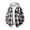 03-Khaki, variant on Plus Size Plaid Shirt Men Hooded Flannel Shirt For Men Relaxed Fit Long Sleeve Casual Shirt Jacket, Sizes S-4XL