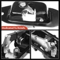 thumbnail image 4 of 1Pair Latch Lock Rear Latch Buckle 94715027 94715028 for Silverado1500 2500 3500 2007-2018 H3, 4 of 5