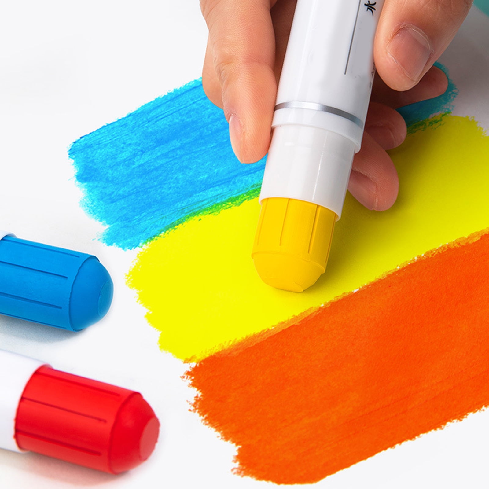 Soft Solid Gouache Paint Sticks Drawing Graffiti Art Washable for Students Artists Painter