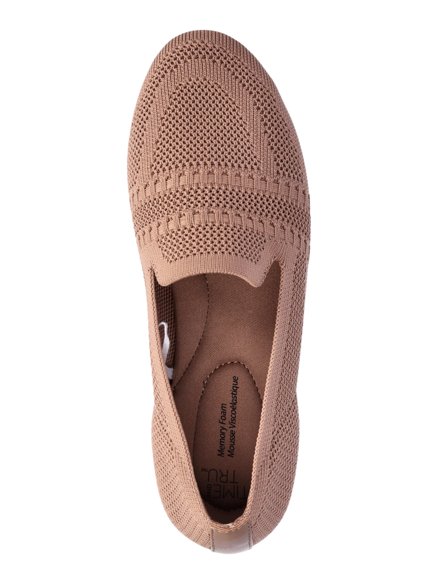 Time and Tru Women's Knit Loafers