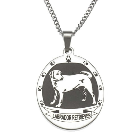 Personalized Dog Breed Pendant Necklace - 10 Popular Breeds Available Beagle