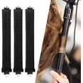 thumbnail image 3 of rizadores de pelo sin calor para mujer, rulos nocturnos sin calor para ondas grandes, color negro., 3 of 5