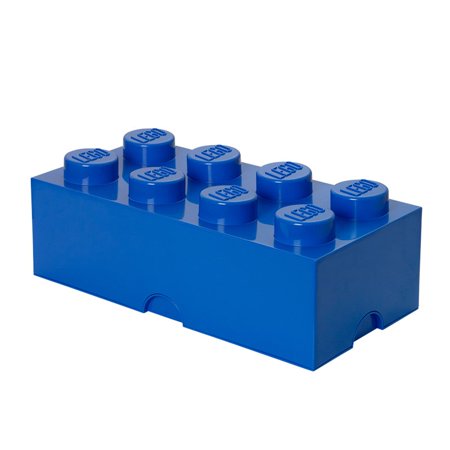LEGO 8 Brick Storage Case - Blue
