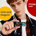thumbnail image 4 of Mini Digital Camera - 1080P High-Definition Thumb Backpack Buckle Camera, Retro Compact Mini Pocket-Sized Camera, Suitable for Travel, Concerts, and Study Recording Black, 4 of 7