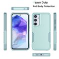 thumbnail image 2 of Njjex for Samsung Galaxy A35 5G 6.6" Phone Case,360 Full Body Shockproof Heavy Duty Protection With Tempered Glass Screen Protector Case Cover for Galaxy A35 5G (Green), 2 of 6