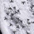 thumbnail image 2 of Visland 50Pcs Fake Spider Exquisite Workmanship Reusable Indeformable Wear-resistant Realistic Prop Halloween Decorations Portable Haunted House Horror Black Spider for Festival, 2 of 9