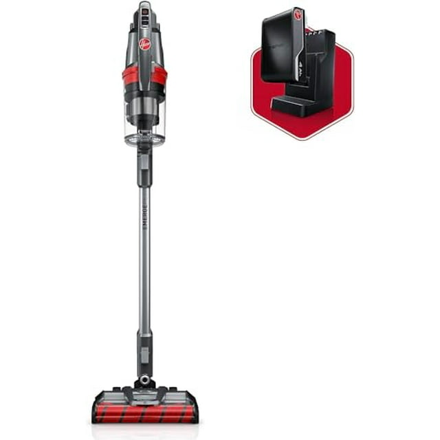 Aspiradora de escoba inalámbrica Hoover ONEPWR WindTunnel Emerge Pet, ligera, potente y silenciosa, se sostiene de pie, no requiere montaje en pared, ideal para uso doméstico.