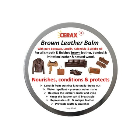 

CERAX BROWN Leather Balm For All Your BROWN Leather Goods